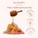 LES ABEILLES DE MALESCOT Turmeric Honey 4.4oz - Natural Immune Support & Anti-Inflammatory - Buy Online on SooperMarket.com