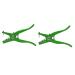 GANAZONO Veterinary Ear Tag Pliers 2pcs Goat Ear Tag Applicator Animal Ear Tag Plier Livestock Tag Punch Tool Metal Ear Tag Remover Remove Ear Tag Tool Farm Supplies Green Ear Hole Pliers 24x7.5x2.7cmx2pcs Greenx2pcs