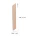 FOMIYES 300 PCS Wooden Wax Strips & Applicator - Effective Hair Removal Tool for Face & Skin - Buy Online on SooperMarket.com