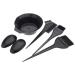 Steellwingsf - 5 x Hairdressing Brushes Bowl Combo Hair Color Dyeing Tool Hair Colour Set