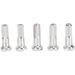 SENQI Bike Spokes Nipples End Caps - 36 Pcs Silver Decor for 14G Mountain & Road Bikes - Buy Online on SooperMarket.com