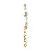 Hair Dreadlock Jewelry Exquisite Alloy Hair Braiding Rings 5 Pieces Large Size for Party (Green)