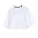 mollensiuer 1 Piece White Beautician Makeup Capes Short Hair Cape Makeover Bib Beauty Salon Styling Cape Makeup Artist Comb-Out Cape Beard Shaving Cape with Adjustable Hook and Loop Close