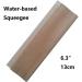 INTBUYING Screen Printing Squeegee - 6.3 Wooden Handle with Rubber Blade - Buy Online on SooperMarket.com