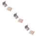 NOLITOY 6 Pcs Empty Eyeshadow Pans Pink Eye Shadow Palettes Diy Eyeshadow Palette Eyeshadow Subpackaging Boxes Highlighter Lip Balm Empty Cosmetics Organizer Makeup Eyeshadow Magnetic Tray 1 Count (Pack of 1) Pinkx3pcs