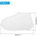 Foldable Waterproof Silicone Shoes Cover - Reusable Non-Slip Overshoes for Outdoor Rain and Snow - White, Size L - Buy Online on SooperMarket.com