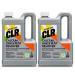 CLR Calcium, Lime & Rust Remover, Blasts Calcium, Dissolves Lime, Zaps Rust Stains, 42 Ounce Bottle (Pack of 2) 42 Ounce (Pack of 2)