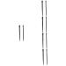 Baluue 15 Sets Black Multifunctional Eyebrow Brush Makeup Supplies Wood Eyebrow