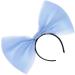 JSGHGDF Elegant Bowknot Hairband Delicate Decoration Hairpin Oversized Bow Knot Headband Ornament Headwear for Women and Girls Blue - Buy Online on SooperMarket.com