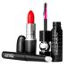 M.A.C Lashes To Lips Kit - Red Lipstick (Lady Danger) Black Stack Mascara & Primer | International Shipping Available - Buy Online on SooperMarket.com