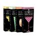 RSVP Skinnies Cocktail Mixer Variety Pack - Zero Sugar Cocktail Mixer Drink Powder Mix - Low Carb Sugar Free Gluten Free Mixers- 4 Flavors 24 Packets