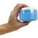 3.5'' Powder Puff Kit Container Dispenser Case | Portable Makeup Cosmetic Jar | Blue - Home & Travel - Buy Online on SooperMarket.com