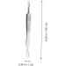 Beavorty 3pcs Clip Remover Pimple Remover Curved Pimple Tweezers Pimple Extractor Extruder Metal - Buy Online on SooperMarket.com