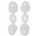 Toe Separator 1 Toe Separator 1 Pair Silicone Toe Straighteners Separator Toe Correction Pads for Feet Correct Toes Yoga Silicone Hammer Toe Corrector for Women Men for Bunion Relief