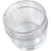 Beauticom Premium 30G/30ML Round Clear Jars (Set of 6) - BPA Free Black Flat Top Lids for Beads Gems Glitter & Crafts - International Shipping Available - Buy Online on SooperMarket.com