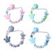 Personalized Pacifier Clip with Name | Custom Baby Pacifier Holder | Teething Toy & Gift for Newborn | Pink - Buy Online on SooperMarket.com