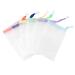 Angoily 1 Soap Saver for Shower Bubble Net Homemade Soap Small Mesh Bags with Drawstring Soap Mesh Bag Mesh Bag for Soap Cleasing Milk Soap Mesh Pouch Flat Buckle Soap Bath Ball Printable M Assorted Color