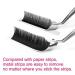 Ultra-Pure Black Flat Mix Length Classic Lash Extensions - Professional Salon Use (0.12C) - Buy Online on SooperMarket.com