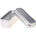 Klova Dental Bur Box - 72 Hole Aluminum Autoclave Sterilization Housing for Dental Tools & Oral Care - Silver - Buy Online on SooperMarket.com