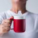 Ornamin Light Blue Mug with Spout Attachment - Innovative Drinking Solution for Easy Use | Shop Now! - Buy Online on SooperMarket.com