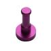 CHILDWEET Home Hooks Clothes Hanger Storage Hooks Stainless Steel Hangers Wall Purple Hanging Basket Heavy M Purple