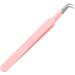 Tweezers for Eyelash Extension Professional Pink Stainless Steel Curved Tip Professional Eyelash Tweezers Striped FADVAN(90 Bend Shape) 90 Bend Shape Pink - Buy Online on SooperMarket.com