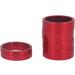 PLATT Bike Headset Spacer Set - 7PCS Red Aluminum Alloy Spacers for 1 1/8-Inch Stem, MTB BMX Road Bikes - 2/3/5/10mm Sizes - Buy Online on SooperMarket.com