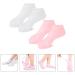 minkissy 2 Pairs Exfoliating Moisturizing Socks Moisturizing Foot Masks Cuticles Socks Features Socks for Women Lotion Socks Moisturizing Socks for Foot Care Spa Sebs Girl Foot Socks - Buy Online on SooperMarket.com