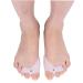 Allesoky Gel Toe Separator Bunion Corrector 2 Pairs - Orthopedic Foot Pain Relief & Toe Alignment - Day & Night Use - Men and Women - Buy Online on SooperMarket.com