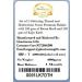 Ghasitaram Gifts Rakhi for Brother Rakhis Online - Set of 2 Glittering Thread and Multicolour Stone Premium Rakhis with 200 GMS of Besan Barfi and 200 GMS of Kaju Katli - Buy Online on SooperMarket.com