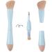 carrub Makeup Brush Glam Blend Eyeshadow Brush Set Foundation Brush Beauty Tool Multifunctional Portable Beauty Pen(Blue) - Buy Online on SooperMarket.com