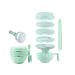 Baby Food Grinder 8 in 1 Food Masher Maker Portable Baby Feeder Food Processor Smasher Serve Bowl Vegetables Fruit Ricer Grinder 8pcs/Set Baby Food Grinder Baby Feeding Grinder Baby Fruit Smasher