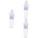 Safigle 3 STK rice muesli bottle of rice cereal feeder grain feeder Feeder Silicone-Squeeze Feeder Press Feder Feeding Feed made of silicone feeder gravel gel rice flakes baby 21x5x5cmx3pcs bluex3stk