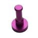 OFFSCH Hat Wall Hanger Black Robe Towel Hook Metal Clothes Rack Coat Hooks Wall Hanging Bath Towel Bracket medium Purple