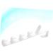 Cabilock 4 Pcs Towel Hooks Hanging Rack Multifunction Door Hanger 2pcsx2pcs Whitex2pcs - Buy Online on SooperMarket.com
