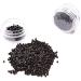 Vlasy Silicone Lined Nano Rings Beads for Nano Tip Hair Extensions Micro Nano Beads (600pcs Black) 600 Count(Pack of 1) Black