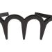 Unisex Wavy Headband Black Spring Wavy Metal Hair Band with Long Teeth Hairhoop Sports Headband Headwear Accessories Black 1pc Wavy Metal Hair Band - Buy Online on SooperMarket.com