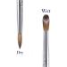HEVAENS Round Kolinsky Acrylic Nail Brush - Size 12 Blue | Professional Nail Art Brush for Acrylic Powder Liquid Manicure & Pedicure - Buy Online on SooperMarket.com