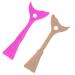 Mikinona 2pcs Eyeliner Baffle Silicone Molds Makeup Eyelash Tool Make-up Shield Supplies Miss Protection