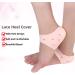 2 Pairs Gel Silicone Heel Cover Protector for Plantar Fasciitis, Orthopedic Bunion Corrector - Foot Pain Relief - Buy Online on SooperMarket.com