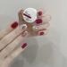Wearing nail art nail patches for autumn and winter appearing white and purple with pearl gloss The nail patches are detachable (Color : B Size : Gold plated sealant glue version) 1 count (Pack of 1) B - Buy Online on SooperMarket.com