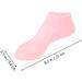 FOMIYES 6 Pairs Exfoliating Moisturizing Socks Foot Heel Socks for Dry Cracked Feet Heal Socks Spa Socks Cuticles Socks Cracked Heel Lotion Pedicure Sebs Cosmetic Miss Skin Friendly - Buy Online on SooperMarket.com