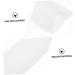 STOBOK Cake Stencil Handmade Soap Sandwich Bread Silica Gel Chocolate White Chocolate Molds White 32.1X5.3cm - Buy Online on SooperMarket.com