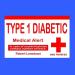 Diabetic Alert Card Diabetic Awareness Card Diabetic Alert Wallet Card In Case of Emergency Card - Buy Online on SooperMarket.com