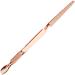 Magic Multi-Functional Manicure Pedicure C-Curve Pinching Tool Cuticle Pusher Nail Art Pincher for Acrylic Uv Gel Nails(Rose Gold)