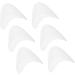 Healifty 6 Pairs Silicone Gel Pointe Shoe Cushion Protectors - Women's Foot Pads for Ballet Dance Shoes - Includes Whitex2pcs - 10.5X9.5X1.5CMx2pcs - Buy Online on SooperMarket.com