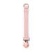 Elodie Details Pacifier Chain 2 Pack - Scandinavian Design for Baby Boys & Girls | Fabric & Wood Clip | Universal Silicone Ring | Autumn Rose & Candy Pink - Buy Online on SooperMarket.com
