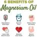 Magnesium Oil for Foot Pain and Bad Odor Body Pain Headache Back Pain Skin irritation Dry Skin - 100ml - For External use Only - Buy Online on SooperMarket.com