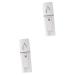 FOYTOKI 2 Pcs Steamer Facial Mister Portable Sprayer Hunidifier Humidifiers Face Moisturizing White