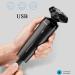 Buy Rechargeable Electric Razor for Men - Waterproof Cordless 4-in-1 Shaver & Trimmer - IPX7 Wet/Dry | USB Charging - Black - Buy Online on SooperMarket.com